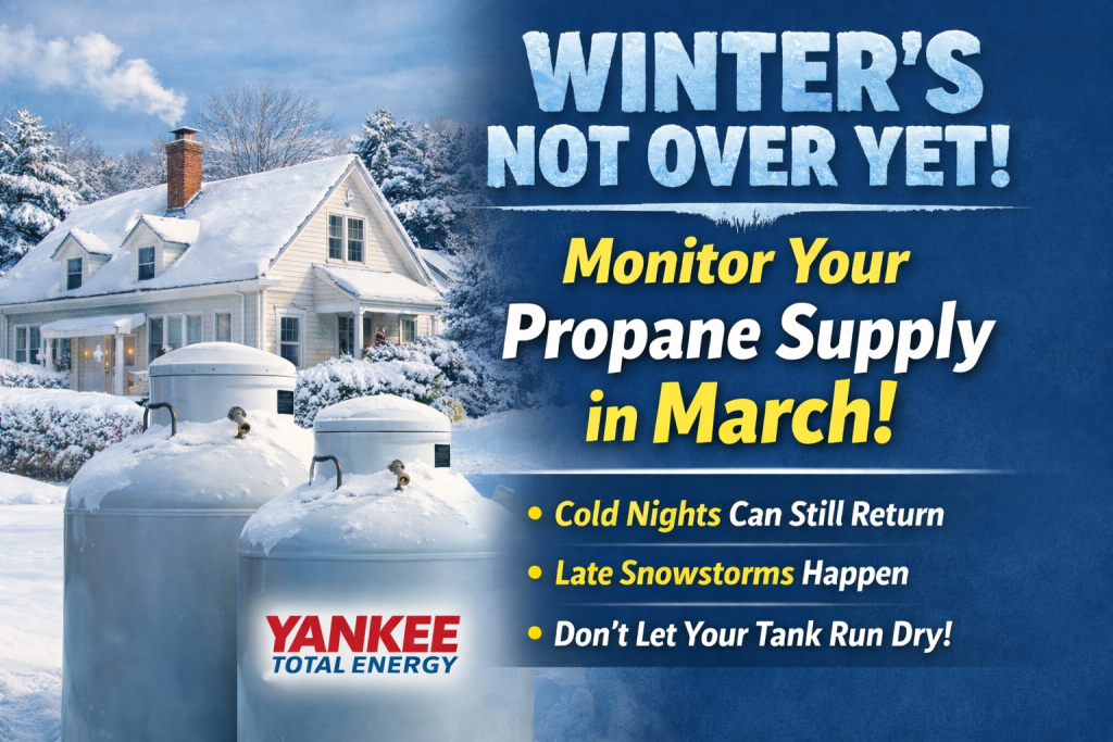 propane in March Connecticut